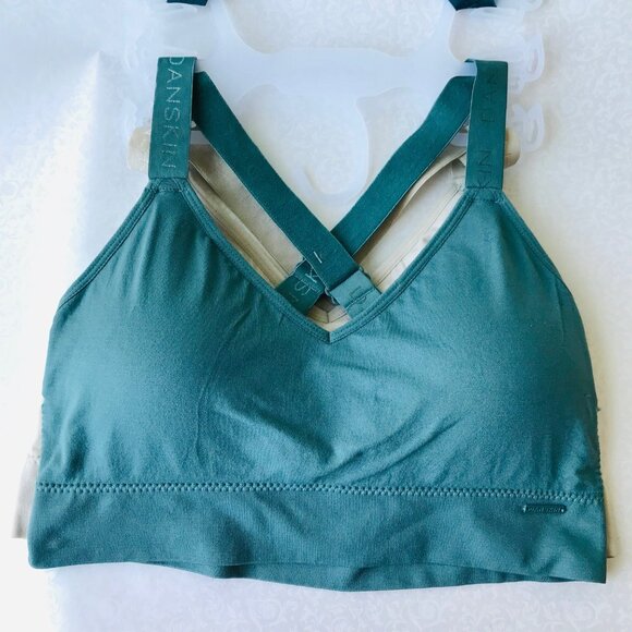 Danskin Intimates Crossback BRAS, Removable Pads, 3-set ,Size : 1XL MSRP: $54 - Picture 2 of 8